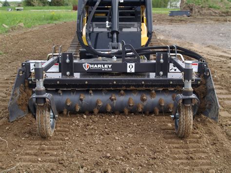 harley power rake skid steer|best skid steer harley rake.